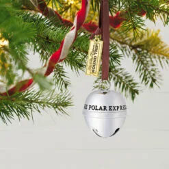 Hallmark The Polar Express™ Santa's Sleigh Bell 2023 Metal Ornament -Hallmark Store Polar Express Sleigh Bell Keepsake Ornament 1799QXI6069 02
