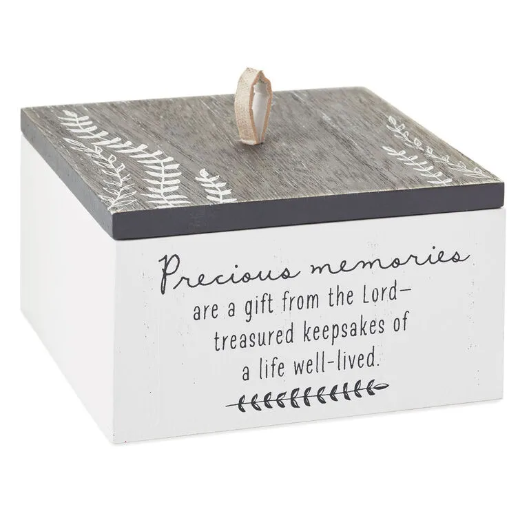 Hallmark Precious Memories Are A Gift From The Lord Memory Box 1 Hallmark Precious Memories Are A Gift From The Lord Memory Box