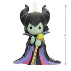 Hallmark Disney Precious Moments Maleficent Porcelain Ornament 8 Hallmark Disney Precious Moments Maleficent Porcelain Ornament -Hallmark Store Precious Moments Maleficent Keepsake Ornament 2999QXE3279 03