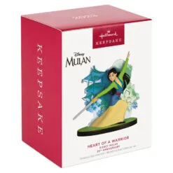 Hallmark Disney Mulan 25th Anniversary Heart Of A Warrior Ornament -Hallmark Store Princess Mulan With Sword Keepsake Ornament 1999QXD6679 04