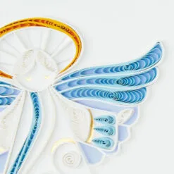 Hallmark Peace On Earth Angel Quilled Paper Handmade Christmas Card 11 Hallmark Peace On Earth Angel Quilled Paper Handmade Christmas Card -Hallmark Store Quilled Paper Peace Angel Handmade Christmas Card 1299IXC7334 04
