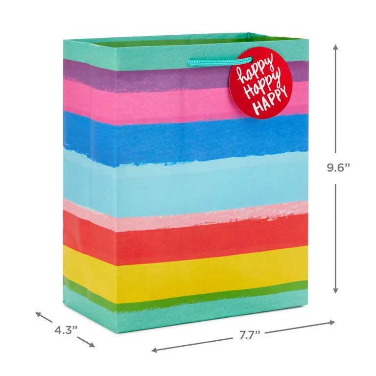 Hallmark Birthday Rainbow 8-Pack Gift Bags, Assorted Sizes And Designs 5 Hallmark Birthday Rainbow 8-Pack Gift Bags, Assorted Sizes And Designs - Image 5