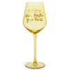 Hallmark Recipe For An Ideal Night Wine Glass, 19.27 Oz.