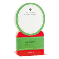 Hallmark Red Truck Snow Globe Musical 3D Pop-Up Christmas Card With Motion 10 Hallmark Red Truck Snow Globe Musical 3D Pop-Up Christmas Card With Motion -Hallmark Store Red Truck Snowglobe 3D PopUp Music Motion Christmas Card 1299XOD9992 02