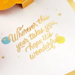 Hallmark Celebrating You Red Truck And Banner 3D Pop-Up Birthday Card -Hallmark Store Red Truck and Banner 3D PopUp Birthday Card 1299LAD2896 03