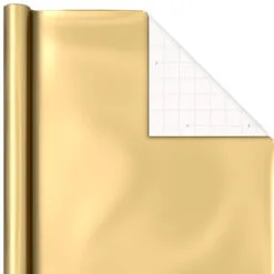 Hallmark Red, Green, Gold Foil 3-Pack Christmas Wrapping Paper, 60 Sq. Ft. -Hallmark Store RedGreenGold Foil 3Pack Christmas Wrapping Paper 5JXW1067 05