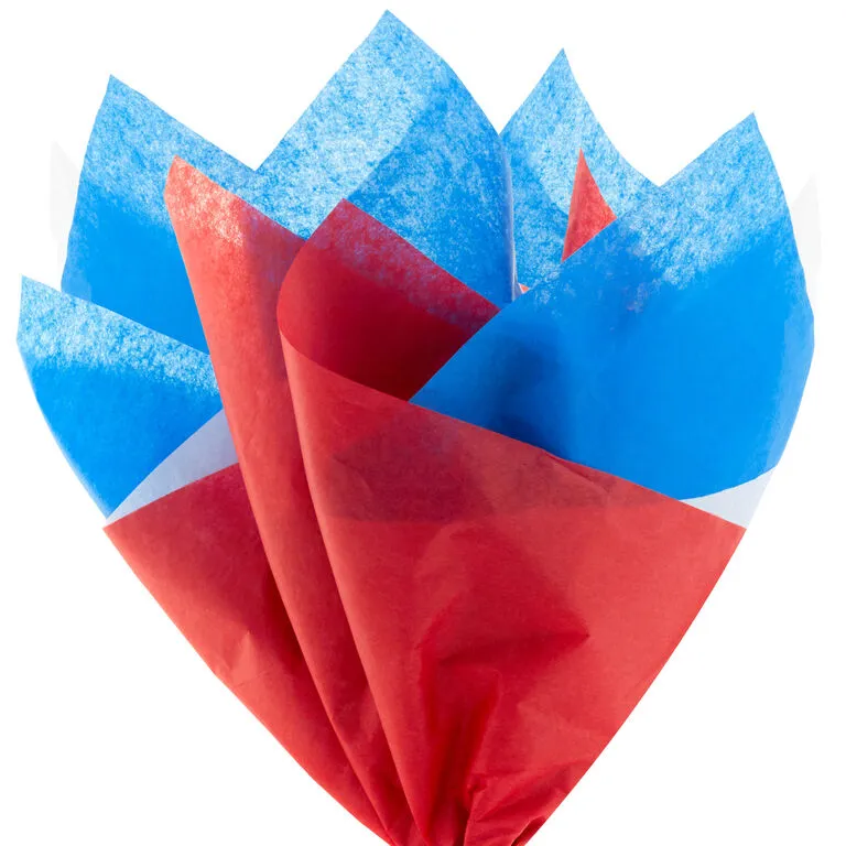 Hallmark Red/White/Blue 3-Pack Bulk Tissue Paper, 120 Sheets 2 Hallmark Red/White/Blue 3-Pack Bulk Tissue Paper, 120 Sheets - Image 2