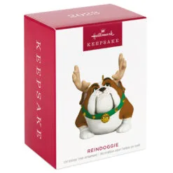 Hallmark Reindoggie Ornament -Hallmark Store Reindeer Dog Keepsake Ornament 1699QXT4107 04