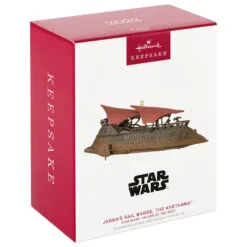 Hallmark Star Wars: Return Of The Jedi™ Jabba's Sail Barge, The Khetanna™ Ornament With Sound -Hallmark Store Return of Jedi Jabbas Barge Keepsake Ornament 3799QXI7109 04
