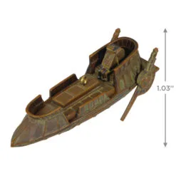 Hallmark Star Wars: Return Of The Jedi™ Desert Skiff™ Ornament -Hallmark Store Return of Jedi Jabbas Ship Keepsake Ornament 1299QXI7499 03