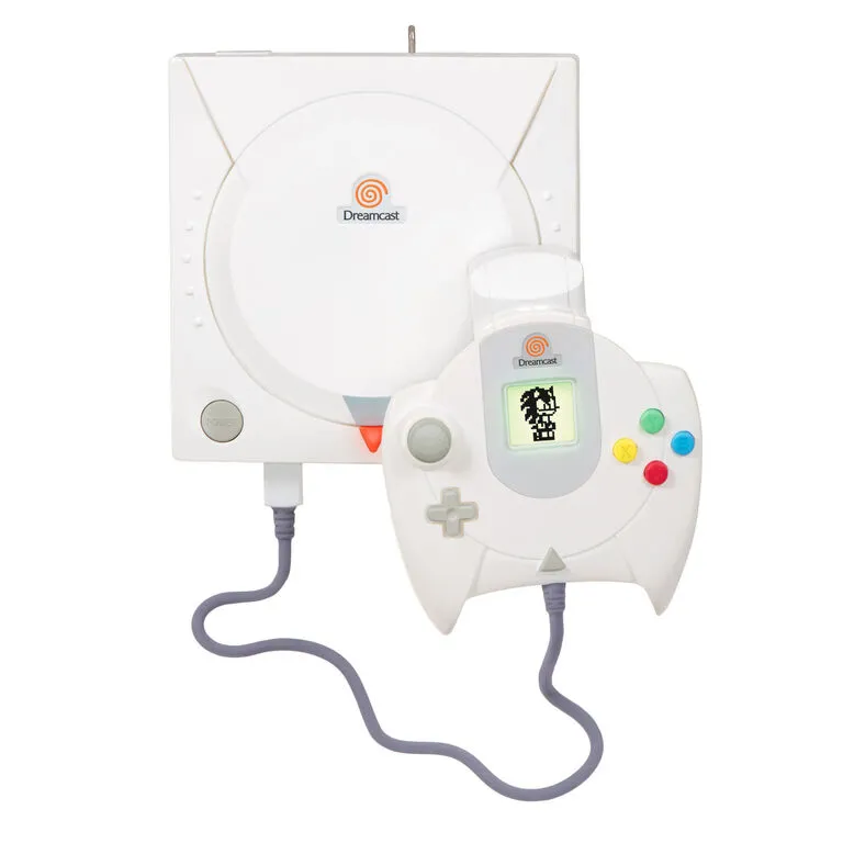 Hallmark SEGA Dreamcast Console Musical Ornament With Light 1 Hallmark SEGA Dreamcast Console Musical Ornament With Light