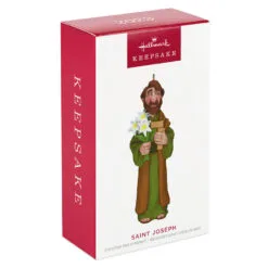 Hallmark Saint Joseph Ornament 9 Hallmark Saint Joseph Ornament -Hallmark Store Saint Joseph Holding Lilies Keepsake Ornament 1799QGO2757 04