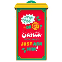 Hallmark Naughty & Nice Arcade Ornament With Light And Sound 11 Hallmark Naughty & Nice Arcade Ornament With Light And Sound -Hallmark Store Santa Arcade Carnival Game Keepsake Ornament 3499QGO2667 06