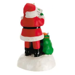 Hallmark Checking It Twice Ornament With Light And Sound 11 Hallmark Checking It Twice Ornament With Light And Sound -Hallmark Store Santa Checking His List Keepsake Ornament 2999QGO2657 06