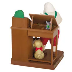 Hallmark The Artist At Work Special Edition Exclusive Ornament -Hallmark Store Santa at Work Keepsake Ornament 4999QGO2827 06
