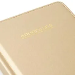 Hallmark Satin Gold Address Book -Hallmark Store Satin Gold Address Book root 1ADD1874 ADD1874 02.jpg Source Image