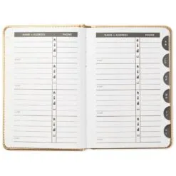 Hallmark Satin Gold Address Book -Hallmark Store Satin Gold Address Book root 1ADD1874 ADD1874 03.jpg Source Image