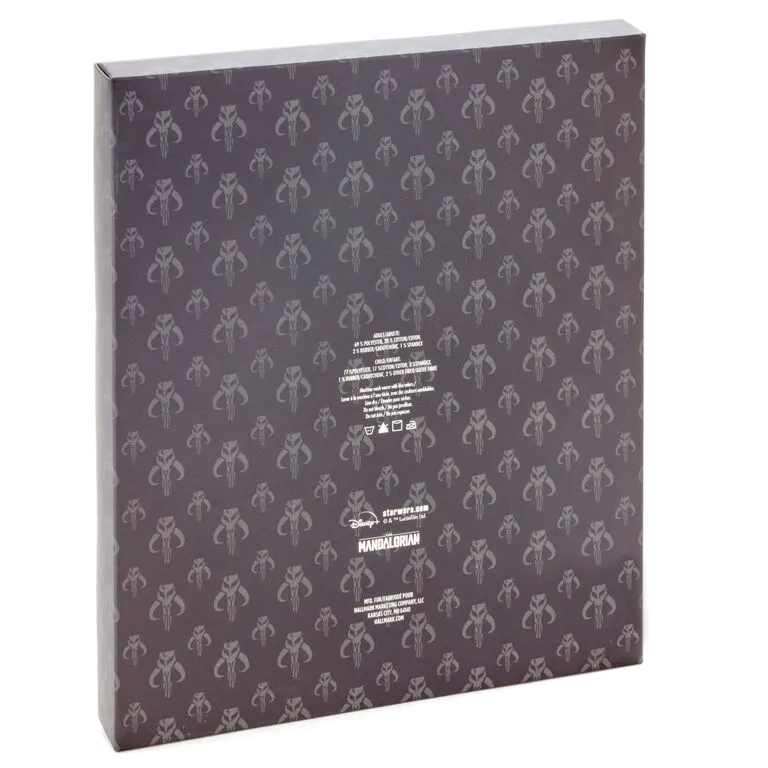 Hallmark Star Wars: The Mandalorian™ And Grogu™ Adult And Child Novelty Crew Socks, Set Of 2 3 Hallmark Star Wars: The Mandalorian™ And Grogu™ Adult And Child Novelty Crew Socks, Set Of 2 - Image 3