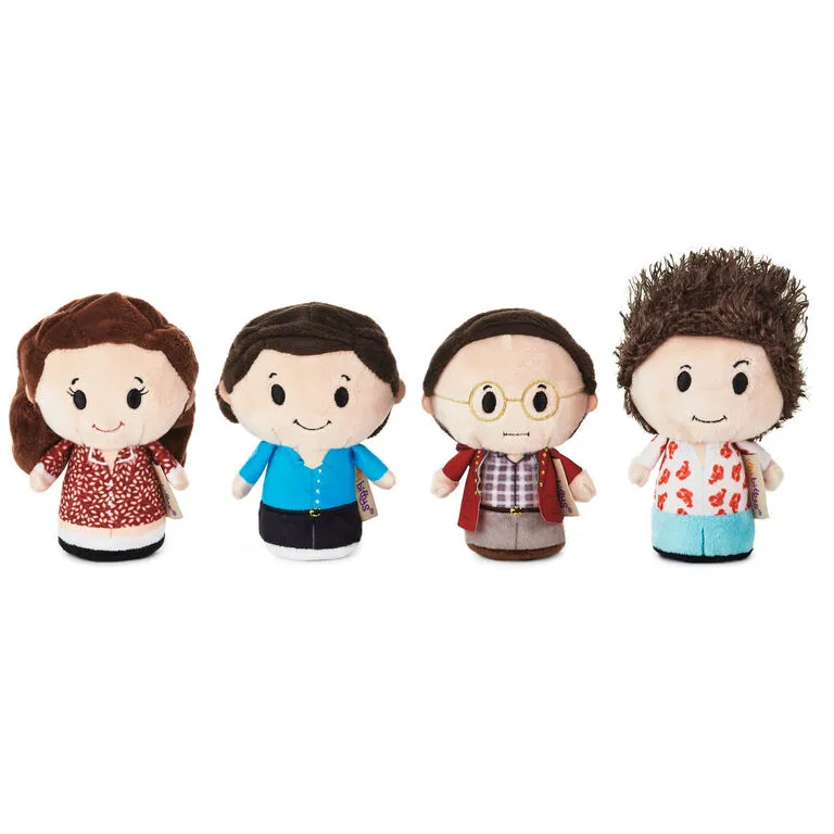 Hallmark Itty Bittys® Seinfeld Collector Set Plush, Set Of 4 1 Hallmark Itty Bittys® Seinfeld Collector Set Plush, Set Of 4