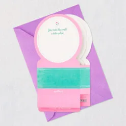 Hallmark Peanuts® Snoopy Snow Globe 3D Pop-Up Mother's Day Card With Motion -Hallmark Store Snoopy 3D PopUp Mothers Day Card With Motion 1299MEJ8033 07