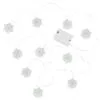 Hallmark Snowflake 10-Light Christmas String Lights, 10'