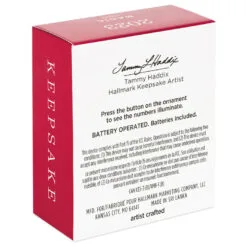 Hallmark Mini A Snowy 2023 Ornament With Light, 1.25" -Hallmark Store Snowman 2023 Keepsake Ornament 1299QXM9209 05