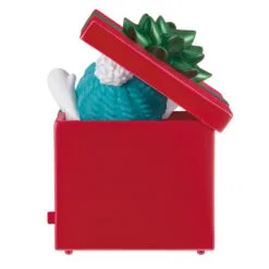 Hallmark Smiles Across The Miles 2023 Recordable Sound Ornament 11 Hallmark Smiles Across The Miles 2023 Recordable Sound Ornament -Hallmark Store Snowman in Red Present Keepsake Ornament 2499QGO2619 06