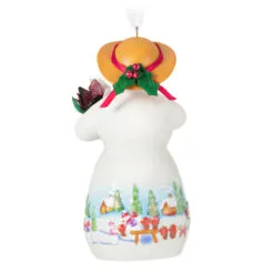 Hallmark Snowtop Lodge Terran S. Gardner Porcelain Ornament 11 Hallmark Snowtop Lodge Terran S. Gardner Porcelain Ornament -Hallmark Store Snowman with Flower Pot Keepsake Ornament 2299QXR8119 06
