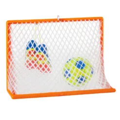 Hallmark Soccer Star 2023 Ornament -Hallmark Store Soccer Goal Shoes and Ball Keepsake Ornament 1399QGO2689 06