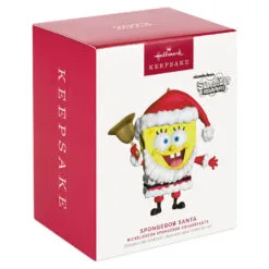 Hallmark Nickelodeon SpongeBob SquarePants Santa Ornament 9 Hallmark Nickelodeon SpongeBob SquarePants Santa Ornament -Hallmark Store SpongeBob Santa Keepsake Ornament 1899QXI7367 04