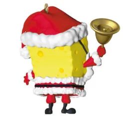 Hallmark Nickelodeon SpongeBob SquarePants Santa Ornament 11 Hallmark Nickelodeon SpongeBob SquarePants Santa Ornament -Hallmark Store SpongeBob Santa Keepsake Ornament 1899QXI7367 06