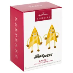 Hallmark Star Trek™: Lower Decks Badgey Ornaments, Set Of 2 -Hallmark Store Star Trek Badgeys Keepsake Ornaments 1999QXI7027 04