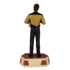 Hallmark Star Trek™: The Next Generation Data's Ode To Spot Ornament With Sound -Hallmark Store Star Trek Data With Cat Keepsake Ornament 2299QXI7029 06