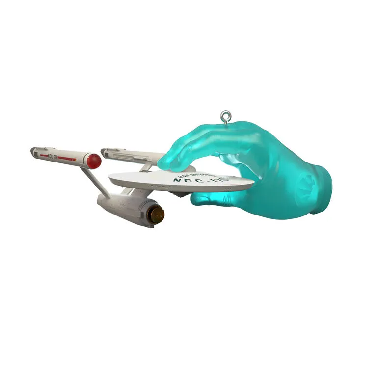 Hallmark Star Trek™ The Hand Of Apollo Ornament 1 Hallmark Star Trek™ The Hand Of Apollo Ornament