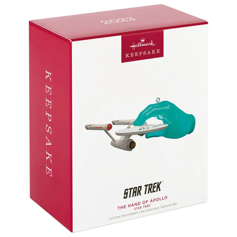 Hallmark Star Trek™ The Hand Of Apollo Ornament 4 Hallmark Star Trek™ The Hand Of Apollo Ornament - Image 4