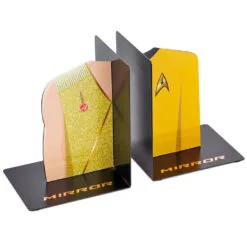 Hallmark Star Trek™ Mirror, Mirror Captain Kirk Bookends, Set Of 2