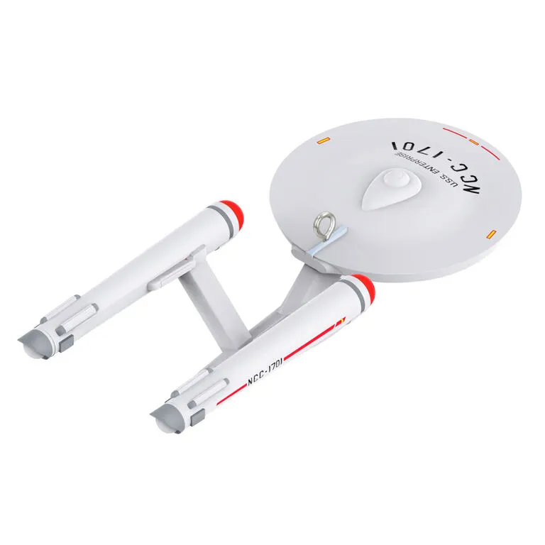 Hallmark Mini Star Trek™ U.S.S. Enterprise NCC-1701 Ornament, 0.035" 6 Hallmark Mini Star Trek™ U.S.S. Enterprise NCC-1701 Ornament, 0.035" - Image 6
