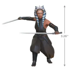 Hallmark Star Wars: Ahsoka™ Ahsoka Tano™ Ornament 8 Hallmark Star Wars: Ahsoka™ Ahsoka Tano™ Ornament -Hallmark Store Star Wars Ahsoka Tano Keepsake Ornament 1999QXI7099 03