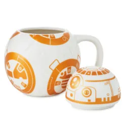 Hallmark Star Wars™ BB-8™ Mug With Sound, 14 Oz. -Hallmark Store Star Wars BB8 Ceramic Mug With Sound Effects Lid 1SHP2167 03