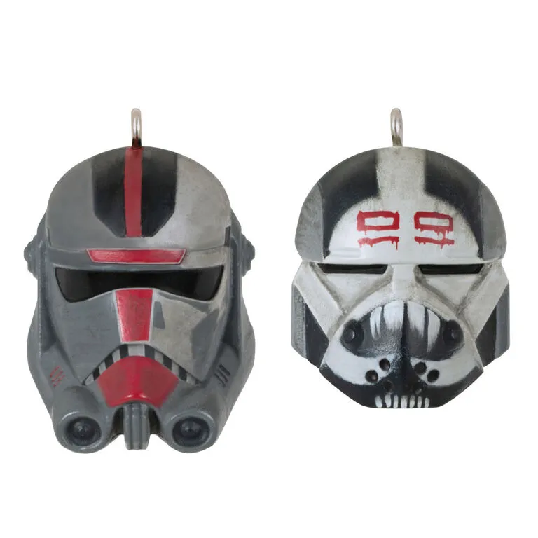 Hallmark Mini Star Wars: The Bad Batch™ Hunter™ And Wrecker™ Ornaments, Set Of 2 1 Hallmark Mini Star Wars: The Bad Batch™ Hunter™ And Wrecker™ Ornaments, Set Of 2