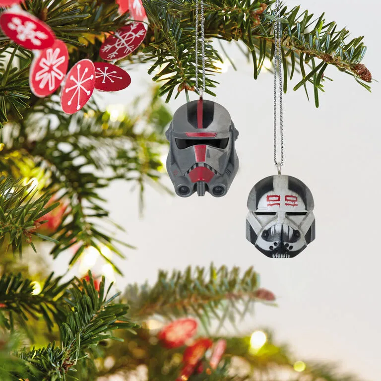 Hallmark Mini Star Wars: The Bad Batch™ Hunter™ And Wrecker™ Ornaments, Set Of 2 2 Hallmark Mini Star Wars: The Bad Batch™ Hunter™ And Wrecker™ Ornaments, Set Of 2 - Image 2