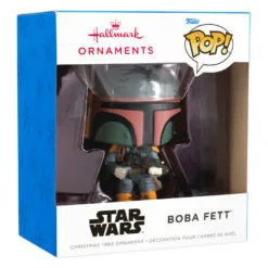 Star Wars™ Boba Fett™ Funko POP!® Hallmark Ornament 8 Star Wars™ Boba Fett™ Funko POP!® Hallmark Ornament -Hallmark Store Star Wars Boba Fett Funko POP Christmas Ornament 3HCM2312 04