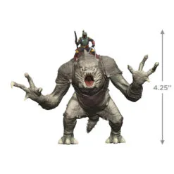 Hallmark Star Wars: The Book Of Boba Fett™ Riding Into The Battle Ornament -Hallmark Store Star Wars Boba Fett on Rancor Keepsake Ornament 2499QXI7087 03