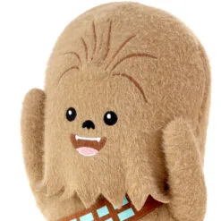 Hallmark Star Wars™ Chewbacca™ Plush Weighted Bookend -Hallmark Store Star Wars Chewbacca Plush Weighted Bookend 1BBY4834 03