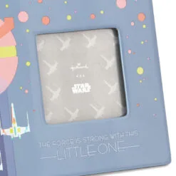 Hallmark Star Wars™ Little One Picture Frame, 4x4 -Hallmark Store Star Wars Little One 4x4 Picture Frame 1BBY4830 04