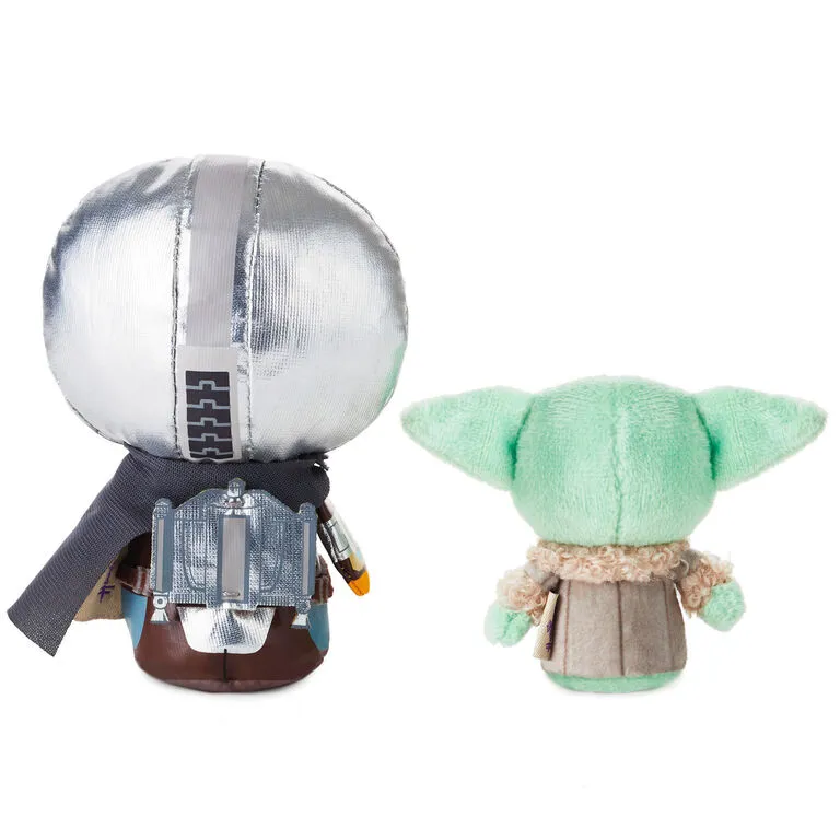 Hallmark Itty Bittys® Star Wars™ The Mandalorian™ And Grogu™ Plush, Set Of 2 2 Hallmark Itty Bittys® Star Wars™ The Mandalorian™ And Grogu™ Plush, Set Of 2 - Image 2