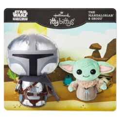 Hallmark Itty Bittys® Star Wars™ The Mandalorian™ And Grogu™ Plush, Set Of 2 7 Hallmark Itty Bittys® Star Wars™ The Mandalorian™ And Grogu™ Plush, Set Of 2 -Hallmark Store Star Wars Mandalorian and Grogu Plush itty bittys 2Pack 1KDD2106 03