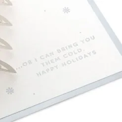 Hallmark Star Wars: The Mandalorian™ Grogu™ Warm Wishes 3D Pop-Up Holiday Card -Hallmark Store Star Wars The Mandalorian Grogu 3D PopUp Holiday Card 1499XXH9985 03