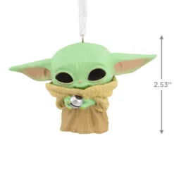 Star Wars: The Mandalorian™ Grogu™ Funko POP!® Hallmark Ornament 7 Star Wars: The Mandalorian™ Grogu™ Funko POP!® Hallmark Ornament -Hallmark Store Star Wars The Mandalorian Grogu Funko POP Christmas Ornament 3HCM1098 03