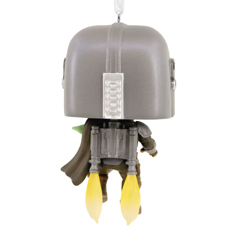Star Wars The Mandalorian™ With Grogu™ Funko POP!® Hallmark Ornament 5 Star Wars The Mandalorian™ With Grogu™ Funko POP!® Hallmark Ornament - Image 5